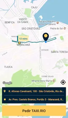 TAXI.RIO - Passageiro android App screenshot 2