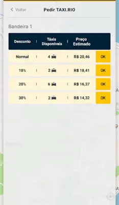 TAXI.RIO - Passageiro android App screenshot 3